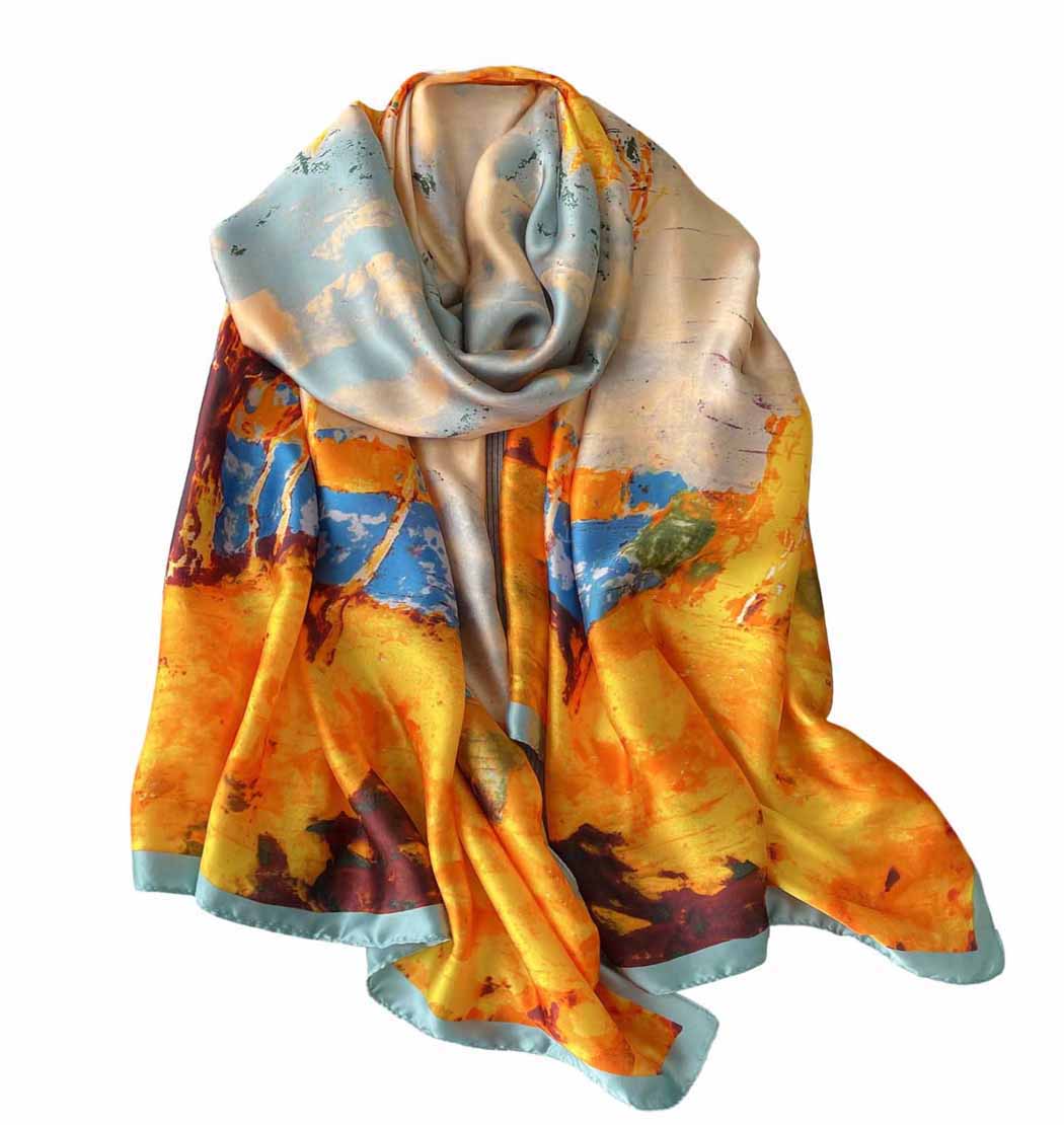 xyueanlo SR-007 Satin Royale Scarf - View 1